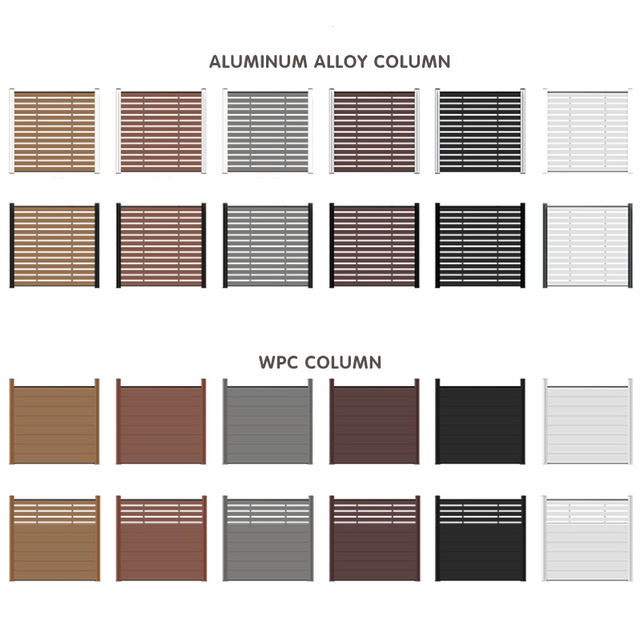 Wood Plastic Composite WPC Railing Fencing