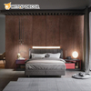 Factory Waterproof Interior Decorative Charcoal Panel Wood Veneer Bamboo Charcoal