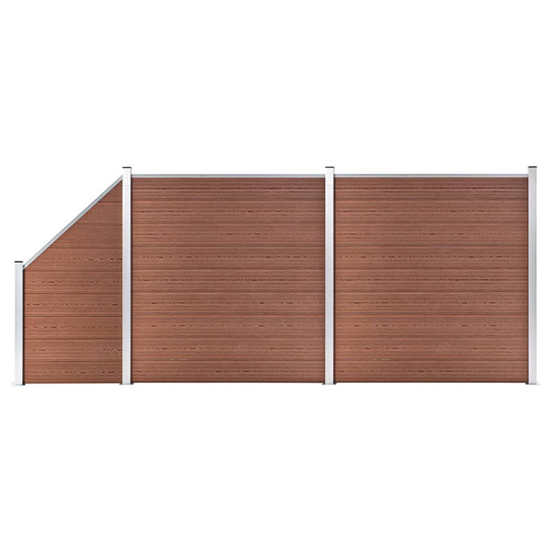 Modern Style Decorative Plastic Timber Composite WPC Fence