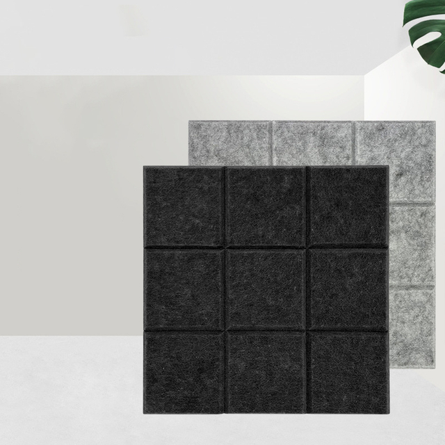 Carved Soundproof Acoustic Polyester Fiber Panel