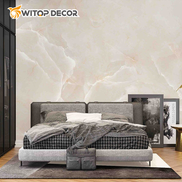New Arrival Spc Wall Panel for Interior Decoration PVC Marble Sheet