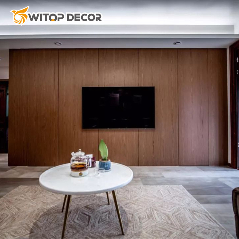 Witop WPC Customized Manufacturer Wood Veneer Charcoal Panel Bamboo Fiber Board