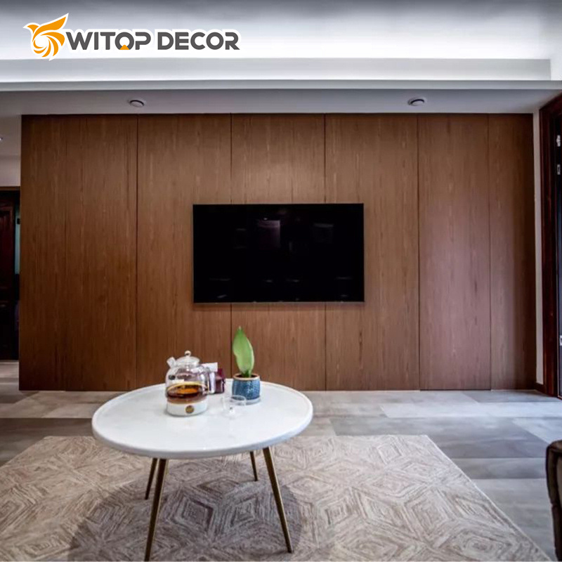 Witop WPC Customized Manufacturer Wood Veneer Charcoal Panel Bamboo Fiber Board