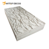 PVC Plate Solid Surface Wood Faux Marble Panel UV Marble Sheet