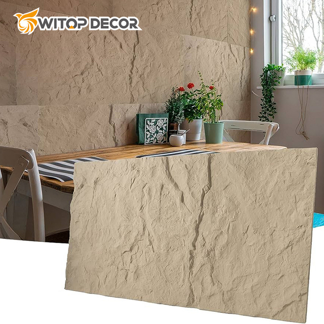 Luxury PU Stone Faux Wall Panel