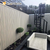 3D Embossed Oak Wood Grain WPC Wall Cladding