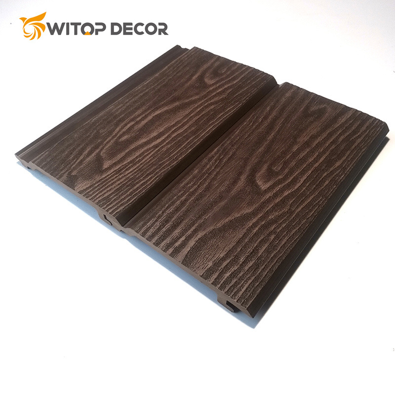 WPC Wall Cladding Fluted WPC Wall Panel Outdoor Wall Panel