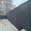 Waterproof Decorative Outdoor WPC Exterior Fluted Wall Panel WPC Wall Cladding