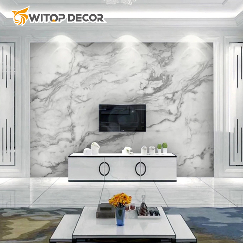 Hot Sale 3D Printinguv Marble Plastic Sheet PVC Wall Panel