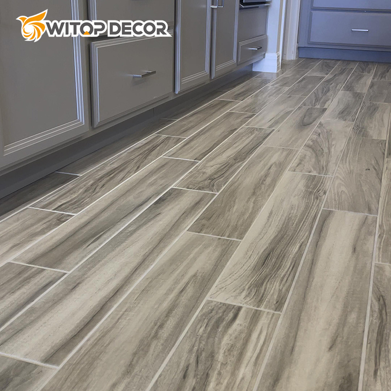 Hot Sale 8mm Spc Flooring Waterstone Design Vinyl Tile/PVC Plank/Plastic Flooring