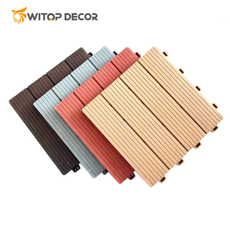 WPC Wood Outdoor Deck Kit Co Extrusion Decking