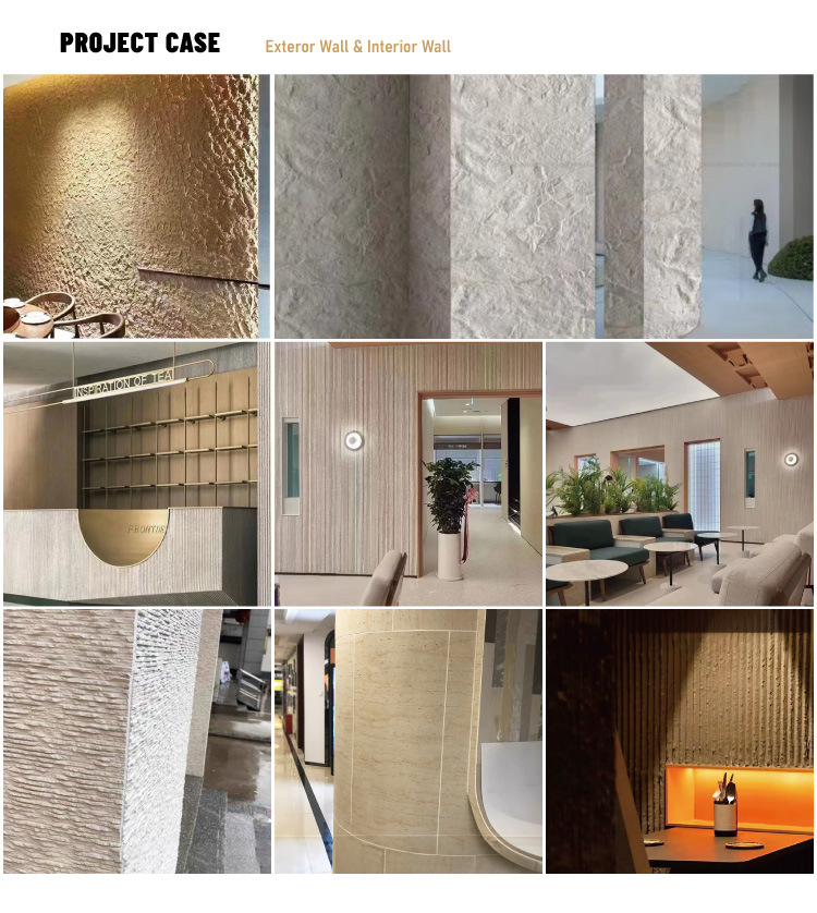Lightweight PU Stone Wall Panel 3D Panel Stone Flexible Cladding Stone