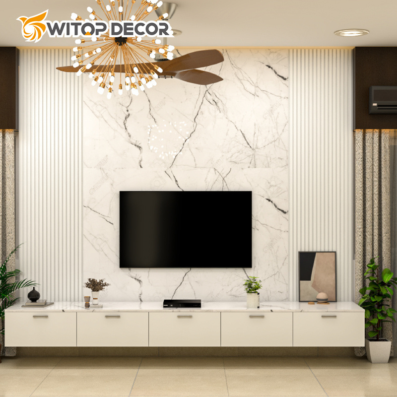 2mm 3mm 1220*2440mm Interior Decorative Marble PVC UV Sheet Board