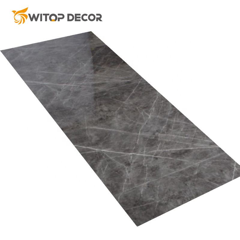 1220*2440mm Modern Style Waterproof UV Marble Sheet Design Wall Decor PVC Sheet