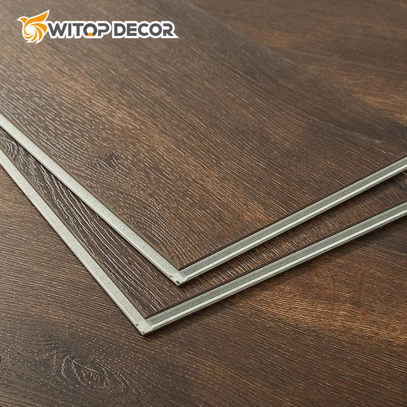 Ranch Oak Color Waterproof Non-Slip Spc Vinyl Flooring