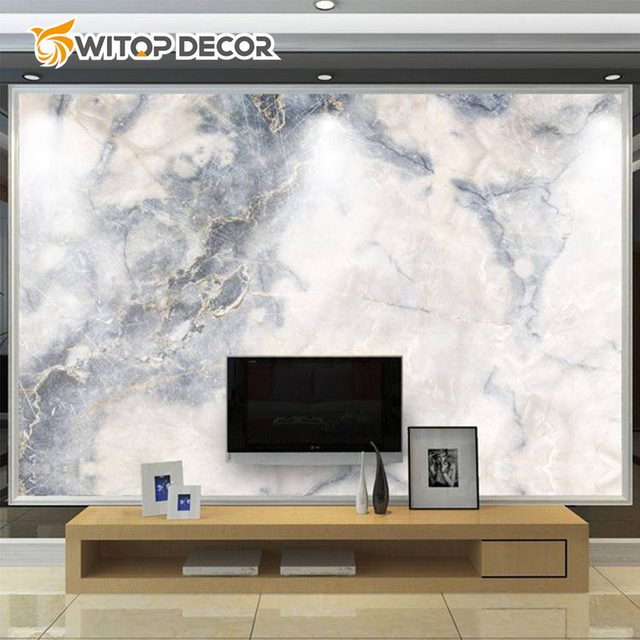 High Glossy UV Wall Panel PVC Marble Grain Sheet UV Marble Sheet