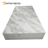 UV Coating Modern Style PVC Marble Sheet for Interior Decorative