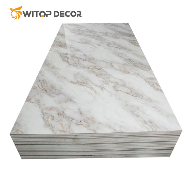 High Quality 1220X2440mm 3mm 3D Printing PVC UV Marble Sheet Suppliers