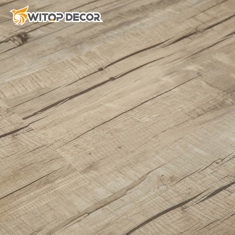 100% Waterproof Wood Grain Rigid Core Vinyl Spc Flooring