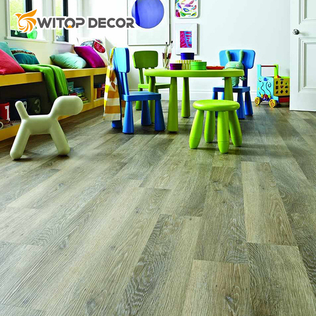Indoor Waterproof Lvt Vinyl Floor Plank Self Adhesive Flooring