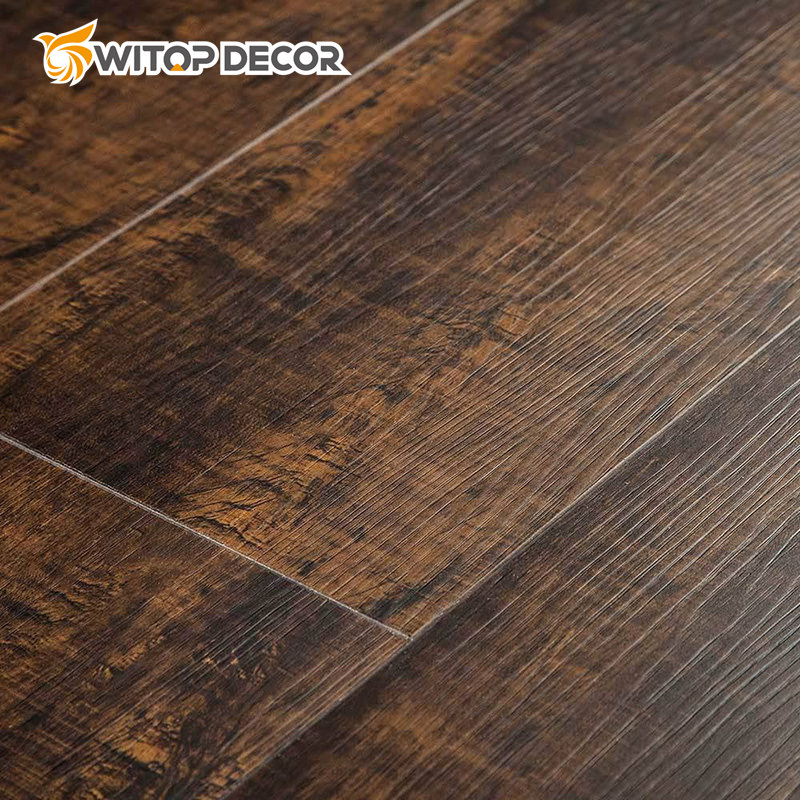 Fashion Design Wood Look Rigid Core Vinyl Click Spc Flooring