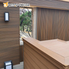 Hot Selling Panel Cladding Laminated Hollow Wood Substitute WPC Solid Wall Panel