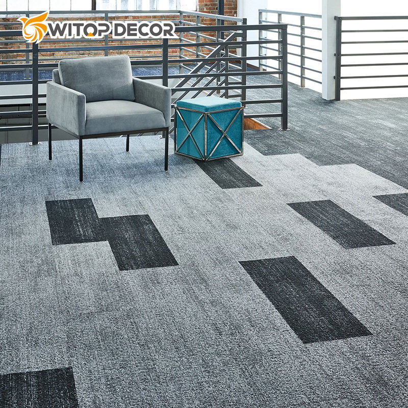 Modern Style Vinyl Flooring Tiles Environmentally Friendly Plastic Grain Spc PVC Flooring