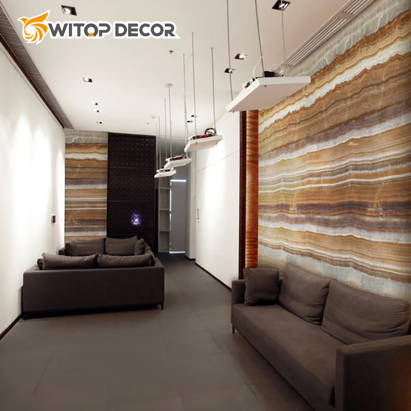 PU Faux Artificial Stone One Panel Artificial Stone Panels Stone Veneer Sheet