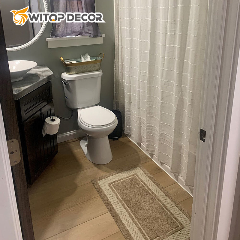 High Anti-Fire Resistance Spc Vinyl Floor for Bathroom