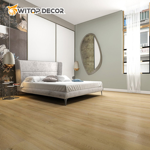 Waterproof Plastic Floor Antibacterial Eco Friendly Spc Click Flooring for Bathroom