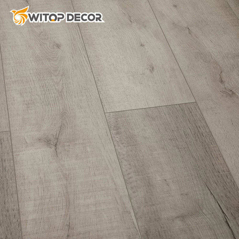 Grey Color Herringbone & Plank Waterproof Spc Vinyl Flooring