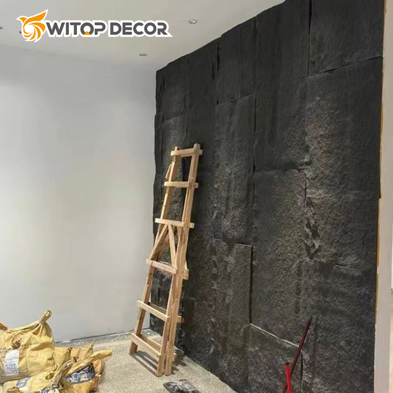 Polyurethane Beauty Cheap Decor Stone Coating Design Stone Wall Interior and Exterior PU Wall Panel