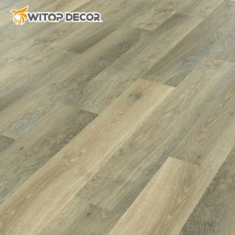 Antislip Deep Embossed Wood Design Luxury Vinyl Tiles Parquet Lvt Flooring