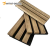 Moisture-Proof Indoor PVC Wall Panel Teak Bedroom Indoor 3D Wall Panel