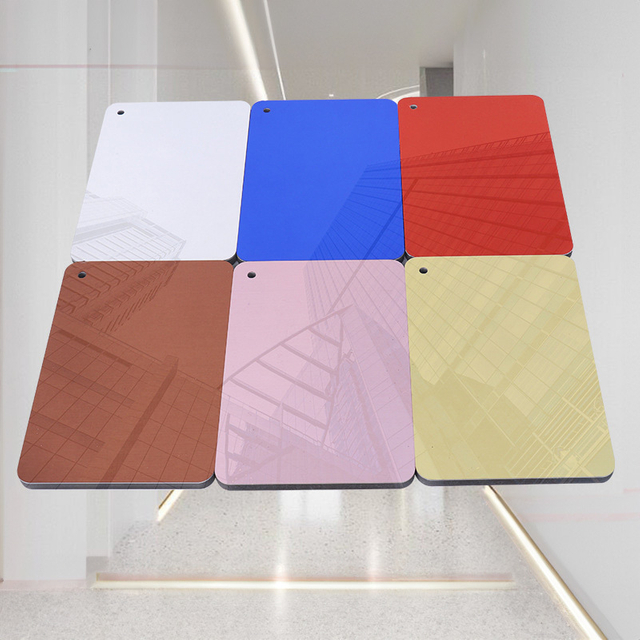WPC Panels Veneer Fiber Board Bamboo Charcoal Wood Veneer