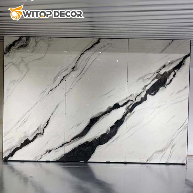Design Flame Retardant Waterproof Design Wall Decor PVC UV Marble Sheet Panel