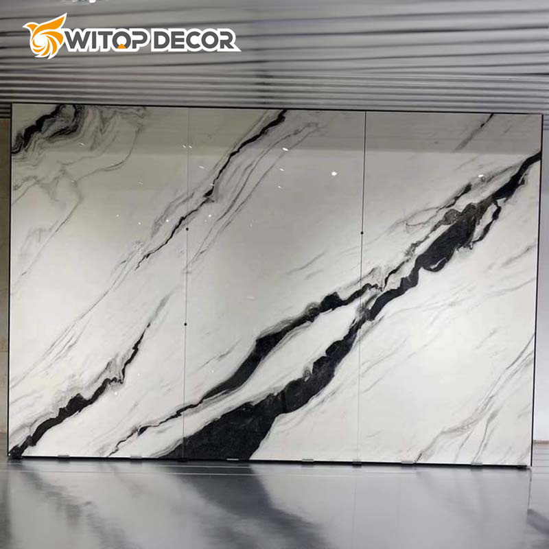 Design Flame Retardant Waterproof Design Wall Decor PVC UV Marble Sheet Panel