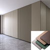 New Decoration Materials Mirror Charcoal Wall Co-Extruded Wood Veneer