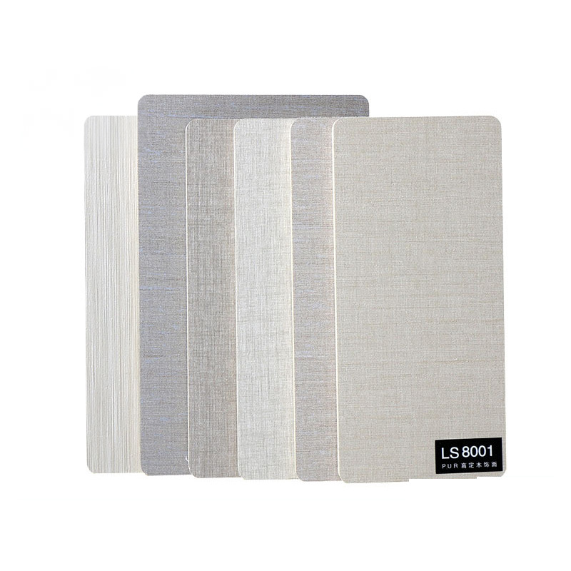 1220X2440mm 5mm Interior Decorative Integrated Wall Panels PVC Wood Veneer Wall Panels