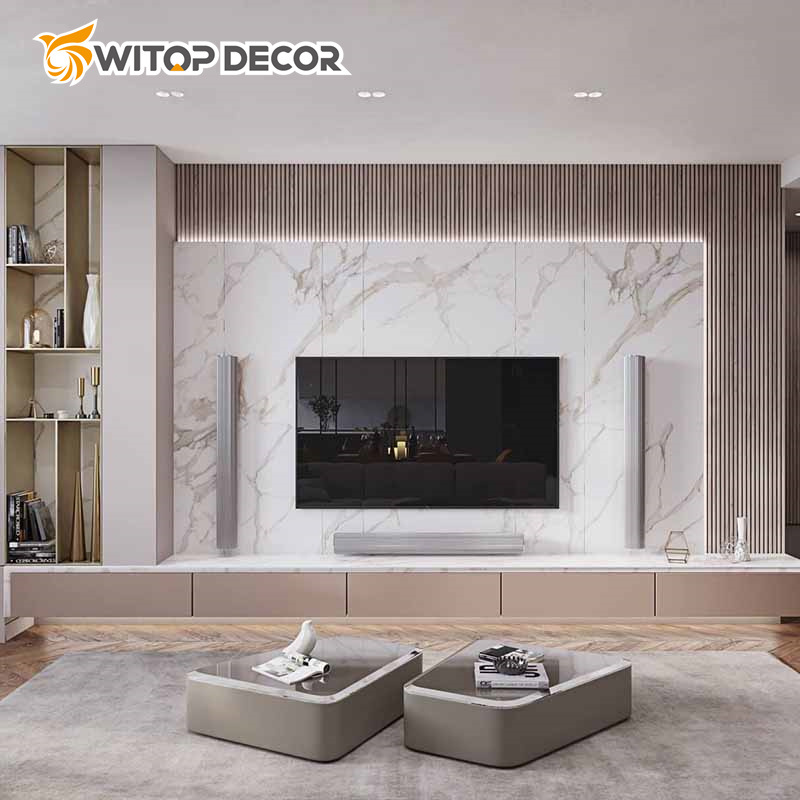 2023 Decorative Material Wall Panel UV Board Home Decorative 4*8 PVC Wall Panel