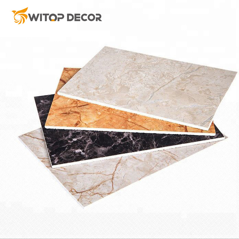 Waterproof UV Marble Board PVC Wall Panel