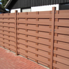 WPC Wall Panel Outdoor Easy Installation WPC Full Private Villa Aluminum Fence