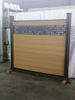 Composite Fence Panels 6X6 6X8 Vila Fence Garden Fence WPC Full Close Privacy Fence