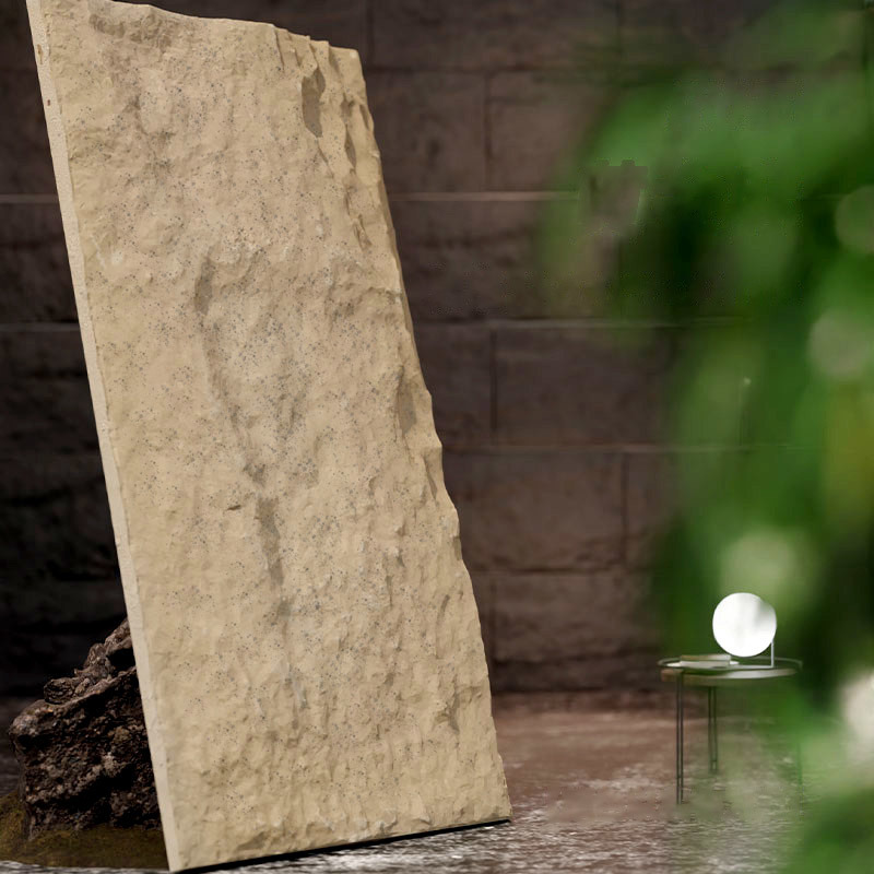 Lightweight Faux Stone Surface PU Foam Stone Wall Panel