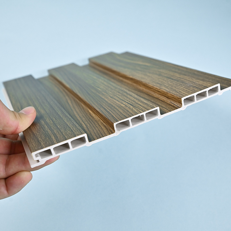 Wave Patterned WPC Wall Panel for Refreshing Interiors