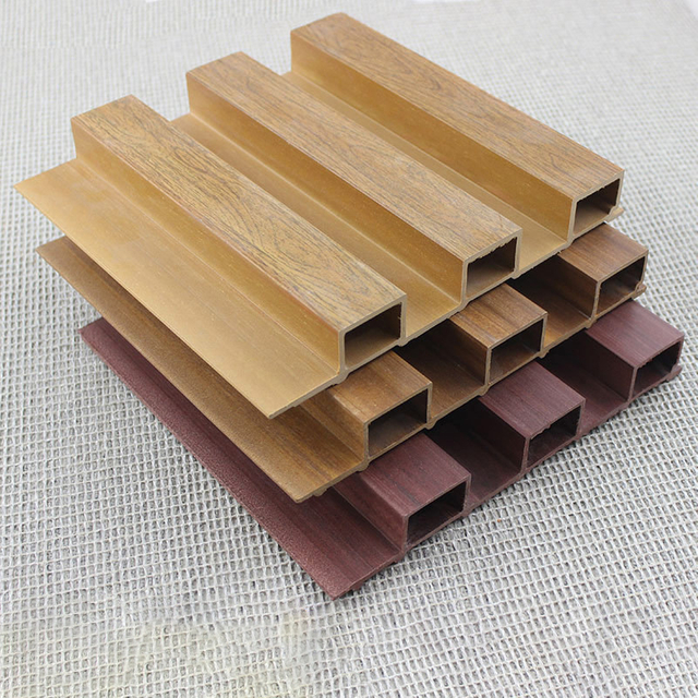 China Wholesale Wood Plastic Composite WPC Wall Panel WPC Cladding Waterproof Wood Panel Boards