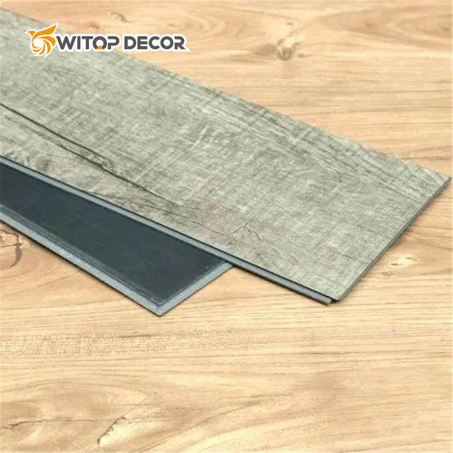 Click Lock Spc Vinyl Planks Flooring with IXPE Padding