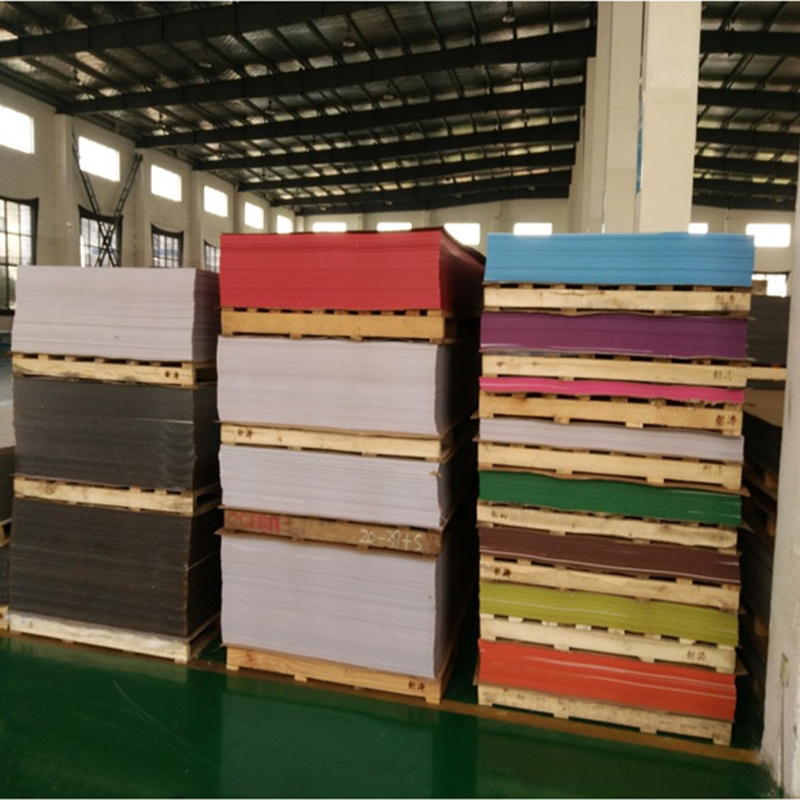 High Density Polyethylene Sintra PE Foam Plastic UV PVC Marble Sheet