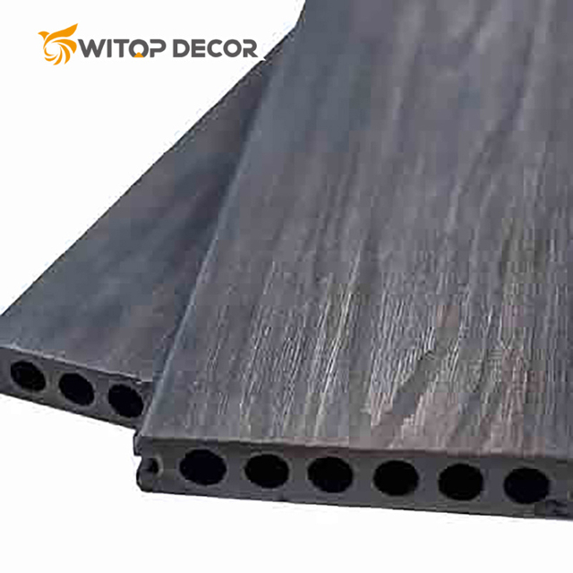 Factory Wholesale Price Wood Plastic Outdoor Solid Composite Decking