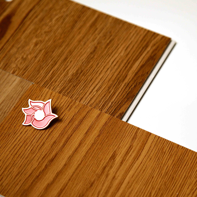 12mm 14mm Luxury Rubber Wood Spc Flooring